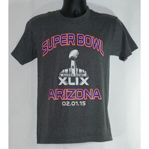 Super Bowl XLIX Arizona 02.01.15 T Shirt Size S
